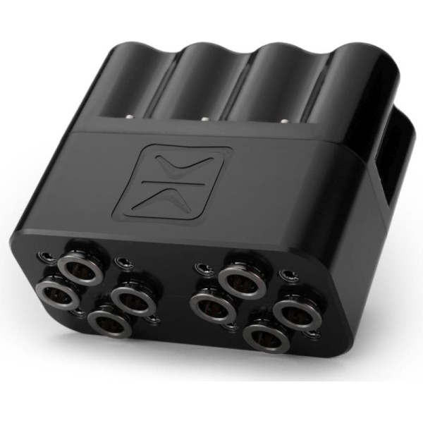 Accuair - VX4 4-Corner Solenoid Valve Unit w/ Flow Controls and Servicable 3/8" PTC Fittings Accuair - VX4 4-Corner Solenoid Valve Unit w/ Flow Controls and Servicable 3/8" PTC Fittings