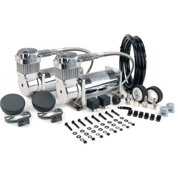 Viair 380c Dual Compressor Value Pack in Chrome Viair 380c Dual Compressor Value Pack in Chrome